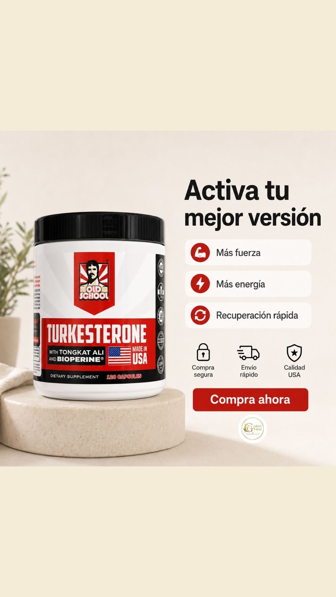 Turkesterona Vigor Prime