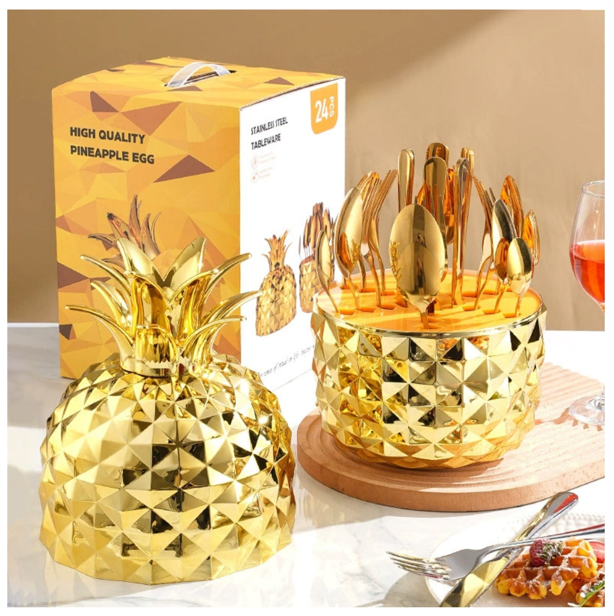 Set de Cubiertos Premium (24 Piezas)
