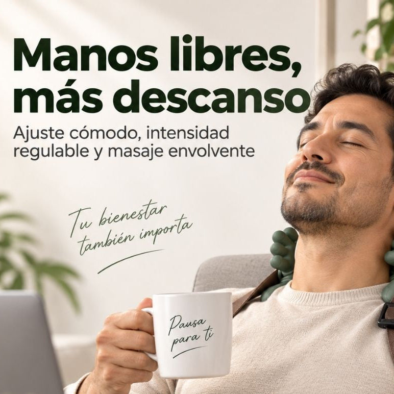 De hombros cargados a un momento de verdadero descanso
