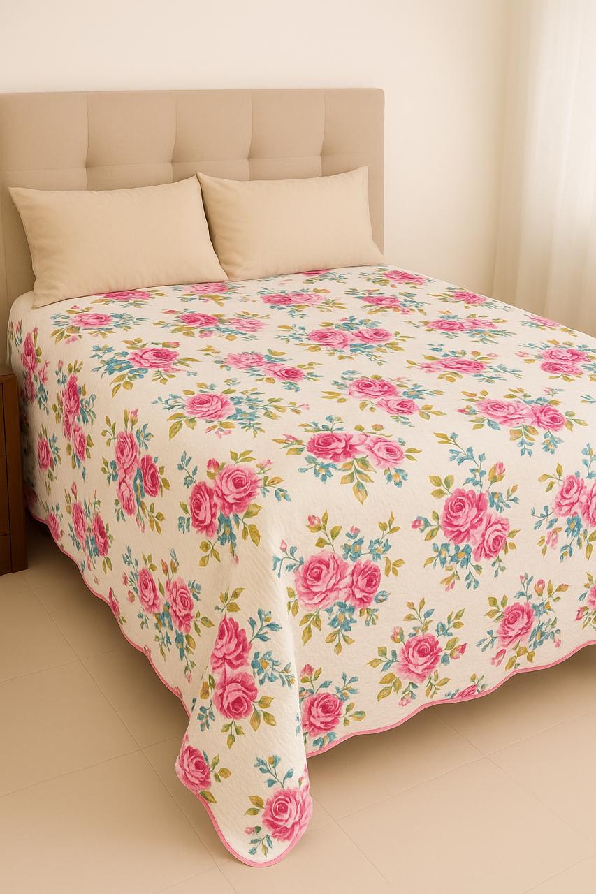 Cobijas Piel De Cisne con Estampado