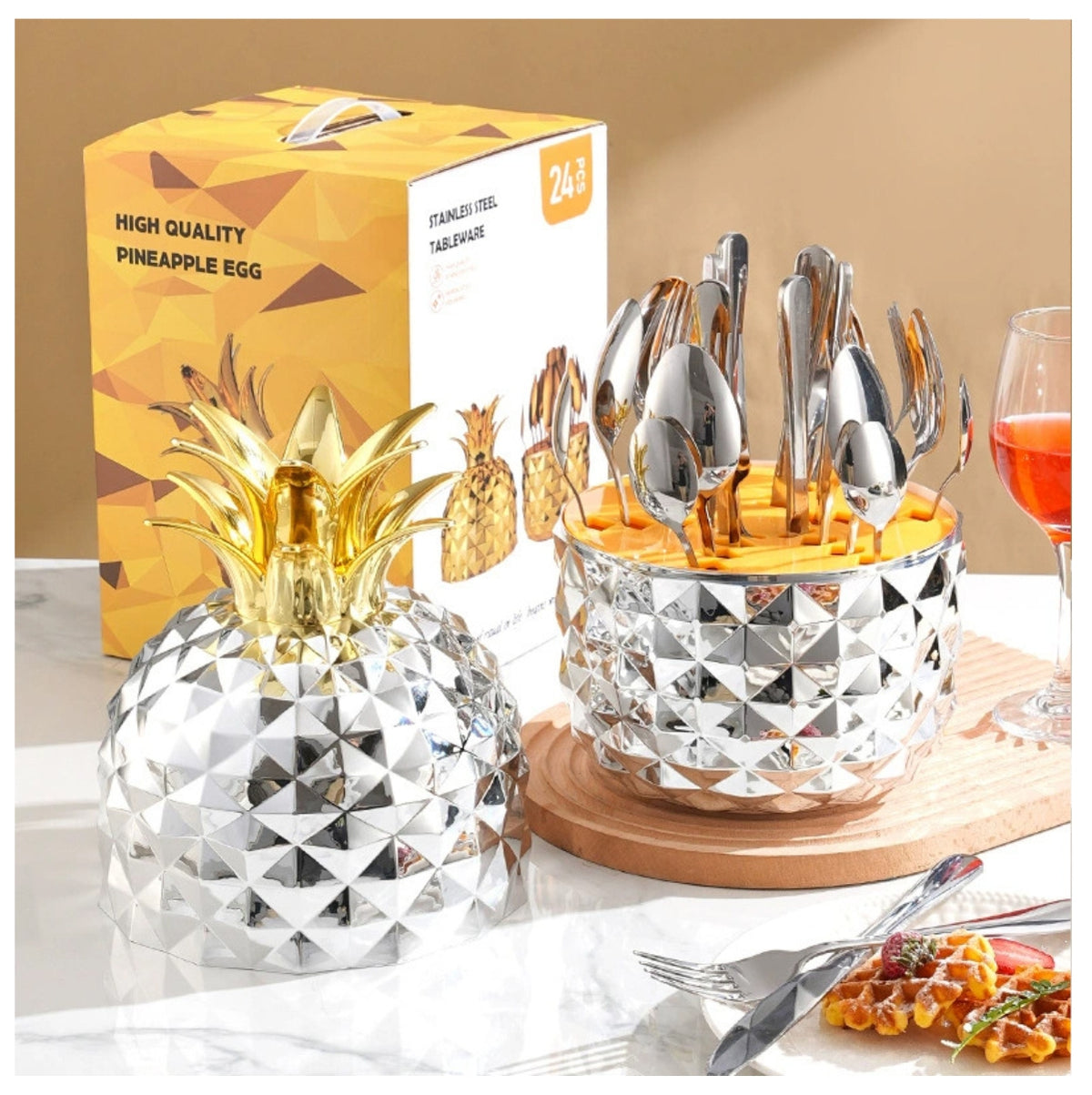 Set de Cubiertos Premium (24 Piezas)