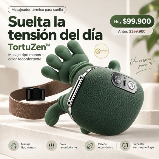 Masajeador Térmico para Cuello y Hombros 4D