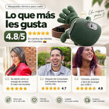 Tu cuello descansa. Tú también.