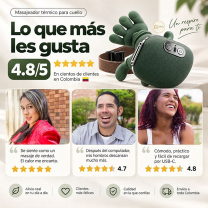 Masajeador Térmico para Cuello y Hombros 4D