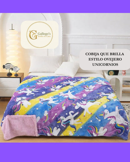 Cobija Luminosa Estilo Ovejero