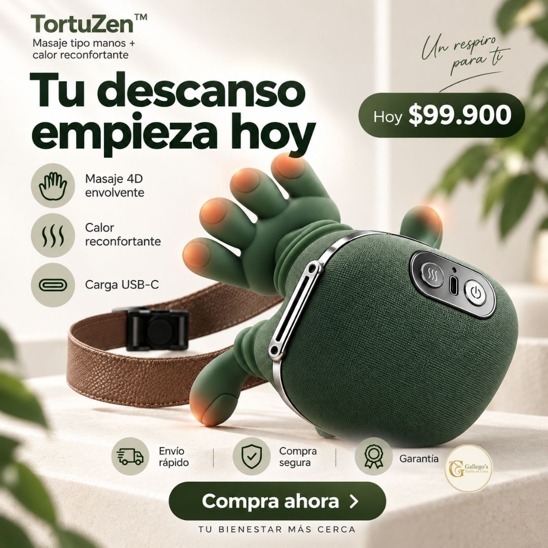 Masajeador Térmico para Cuello y Hombros 4D