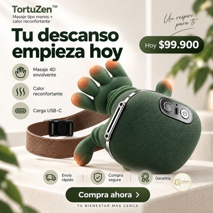 Masajeador Térmico para Cuello y Hombros 4D