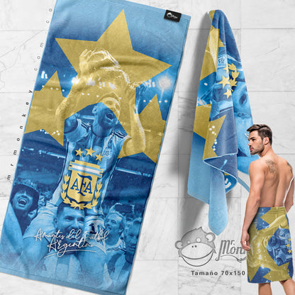 Toalla Playera Deportiva (Microfibra)
