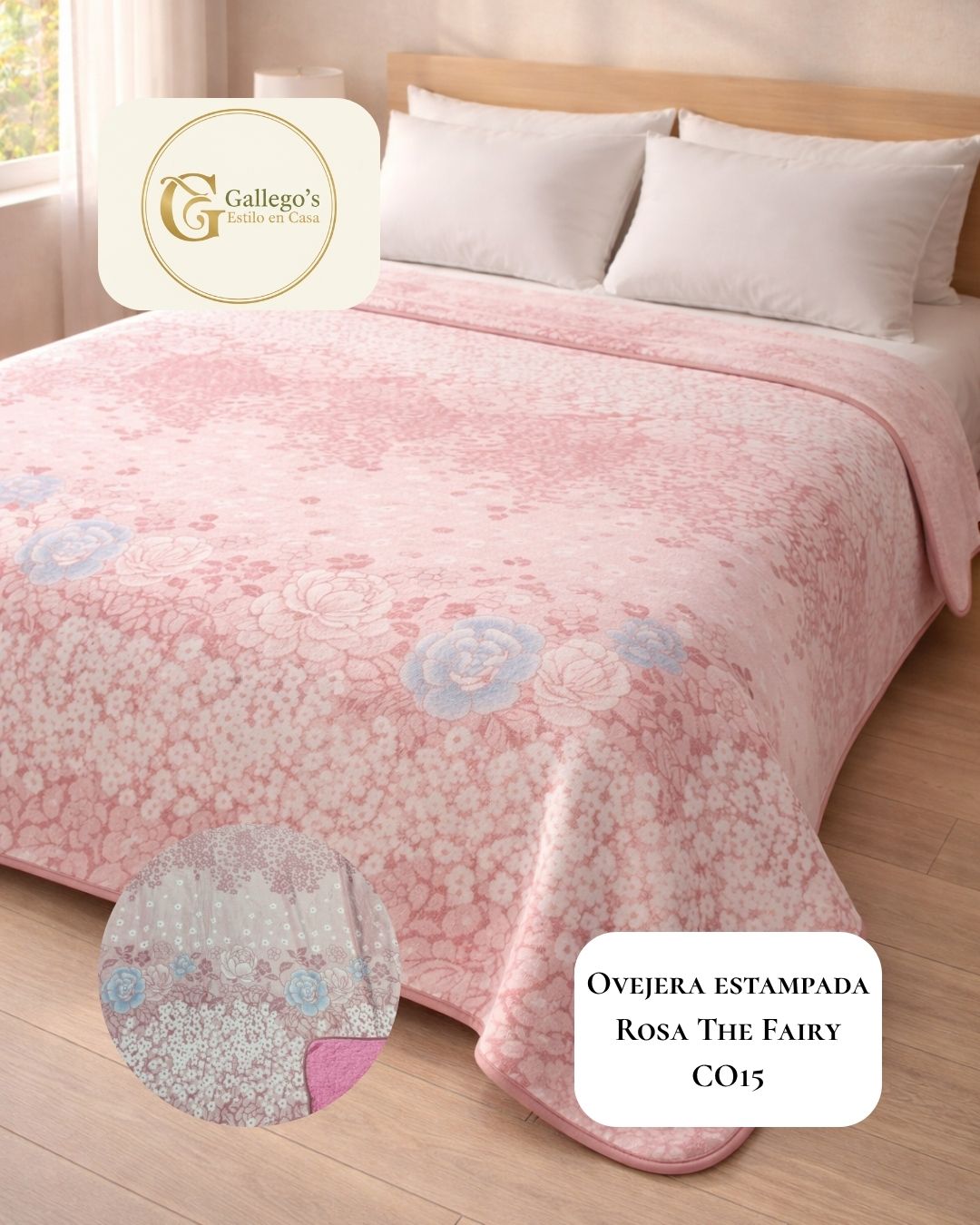 Cobija Ovejera con Estampado