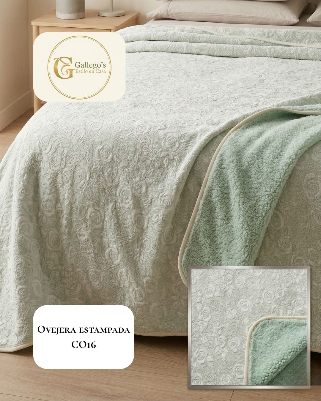 Cobija Ovejera con Estampado