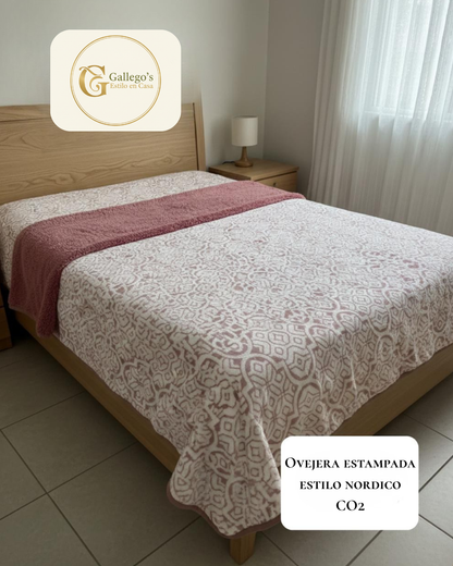 Cobija Ovejera con Estampado