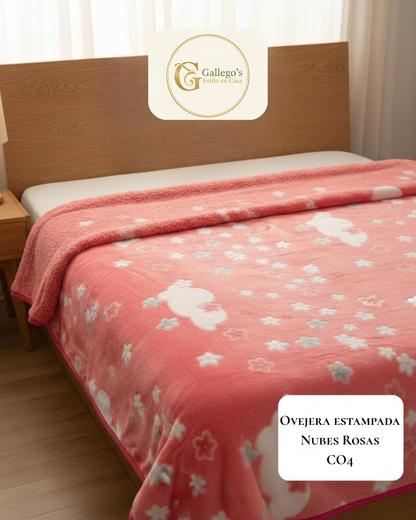 Cobija Ovejera con Estampado