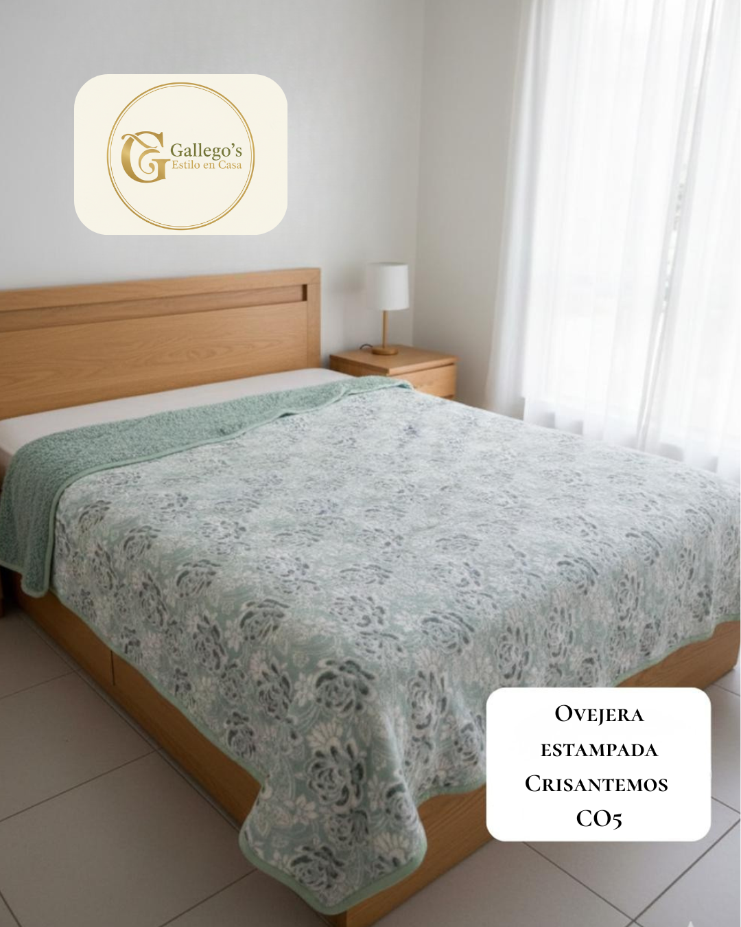 Cobija Ovejera con Estampado