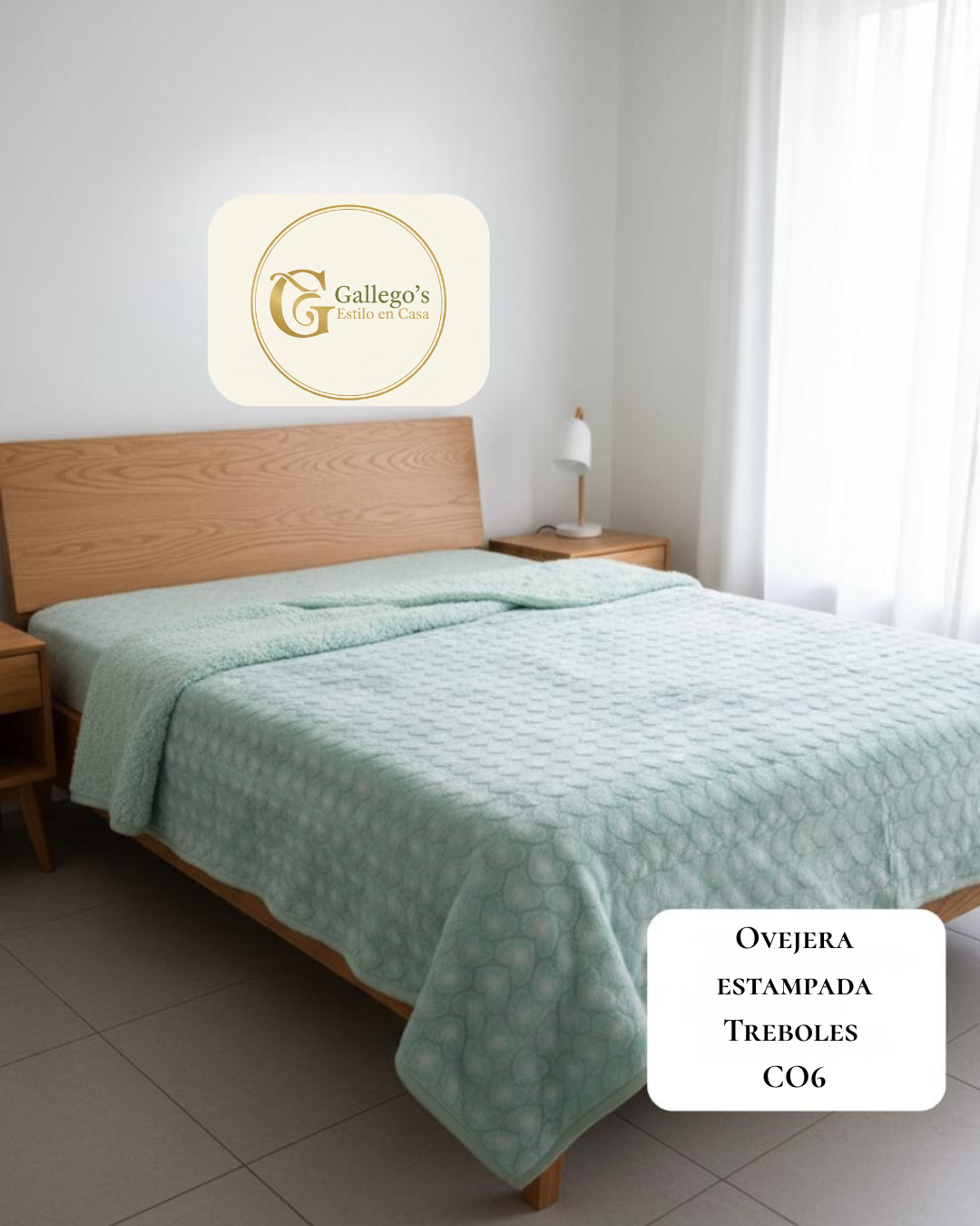 Cobija Ovejera con Estampado