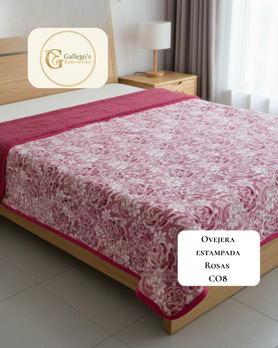 Cobija Ovejera con Estampado