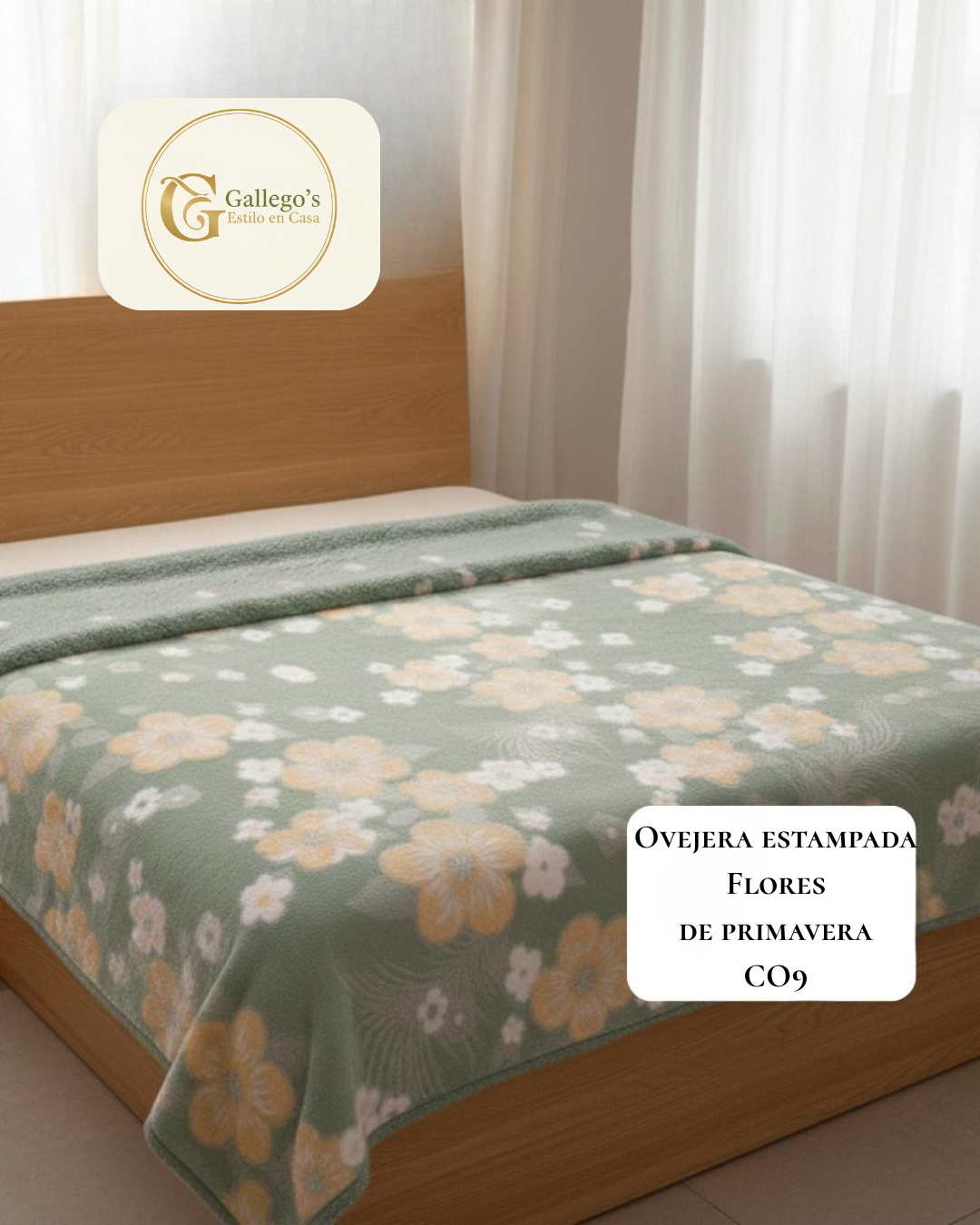 Cobija Ovejera con Estampado