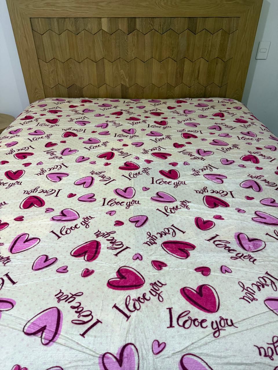 Cobijas Piel De Cisne con Estampado