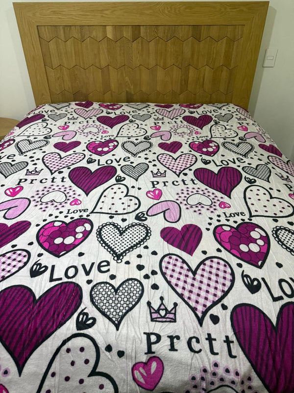 Corazones Morados