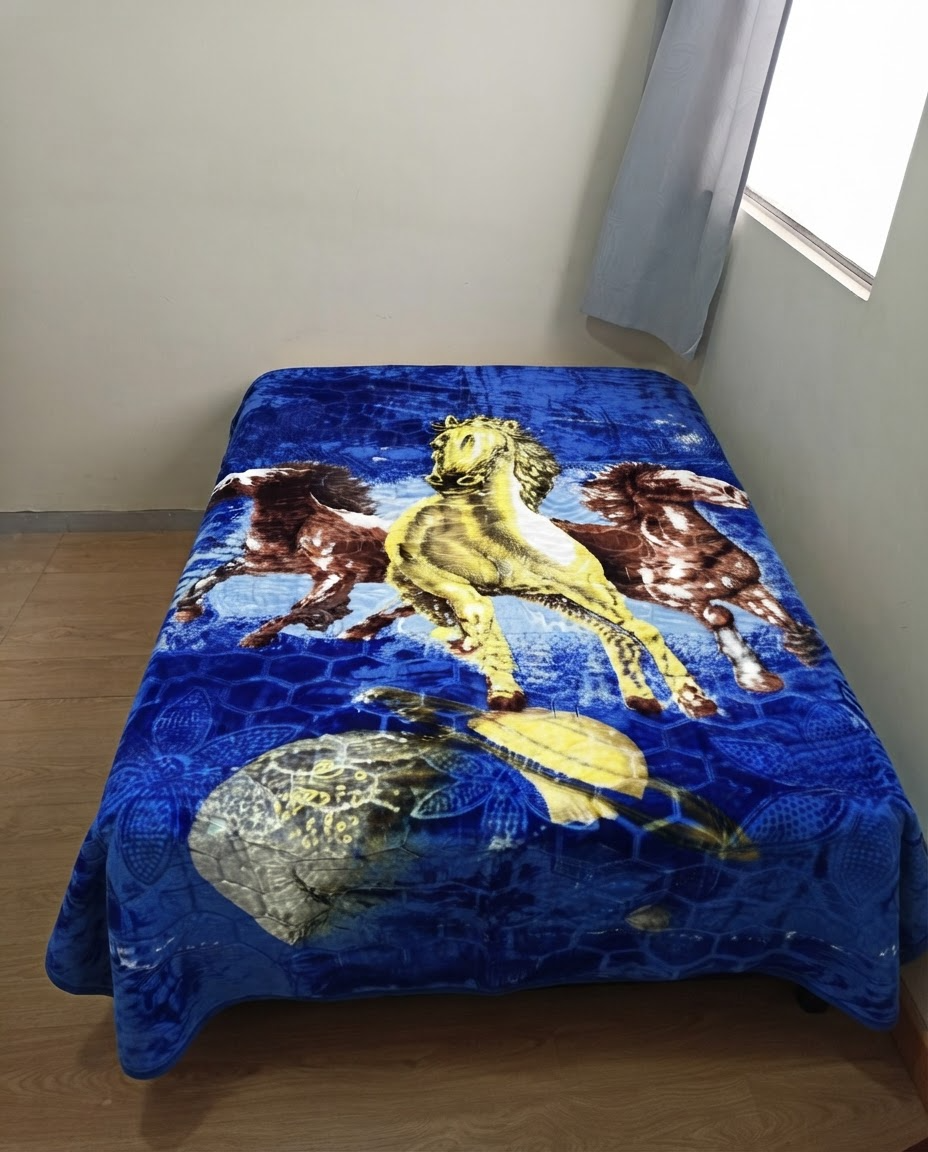 COBIJA OVEJERA ESTAMPADA
