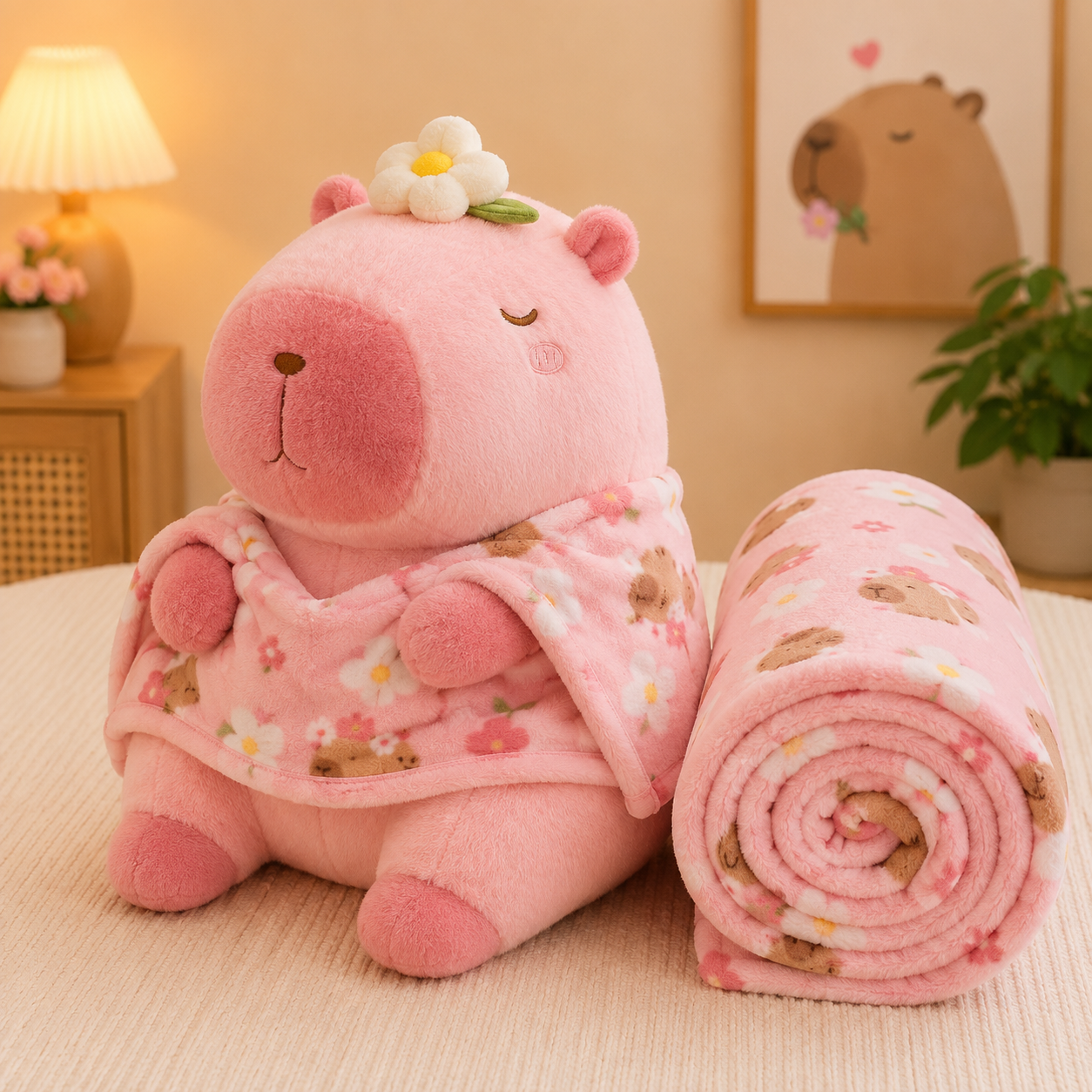 Peluches con Cobija