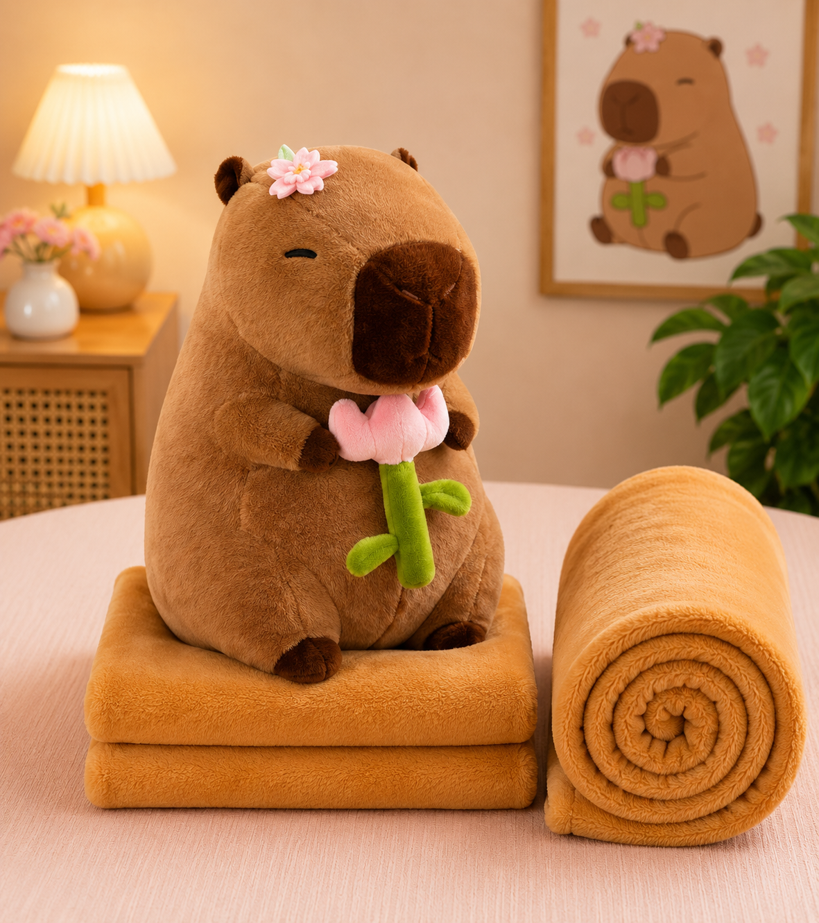 Peluches con Cobija