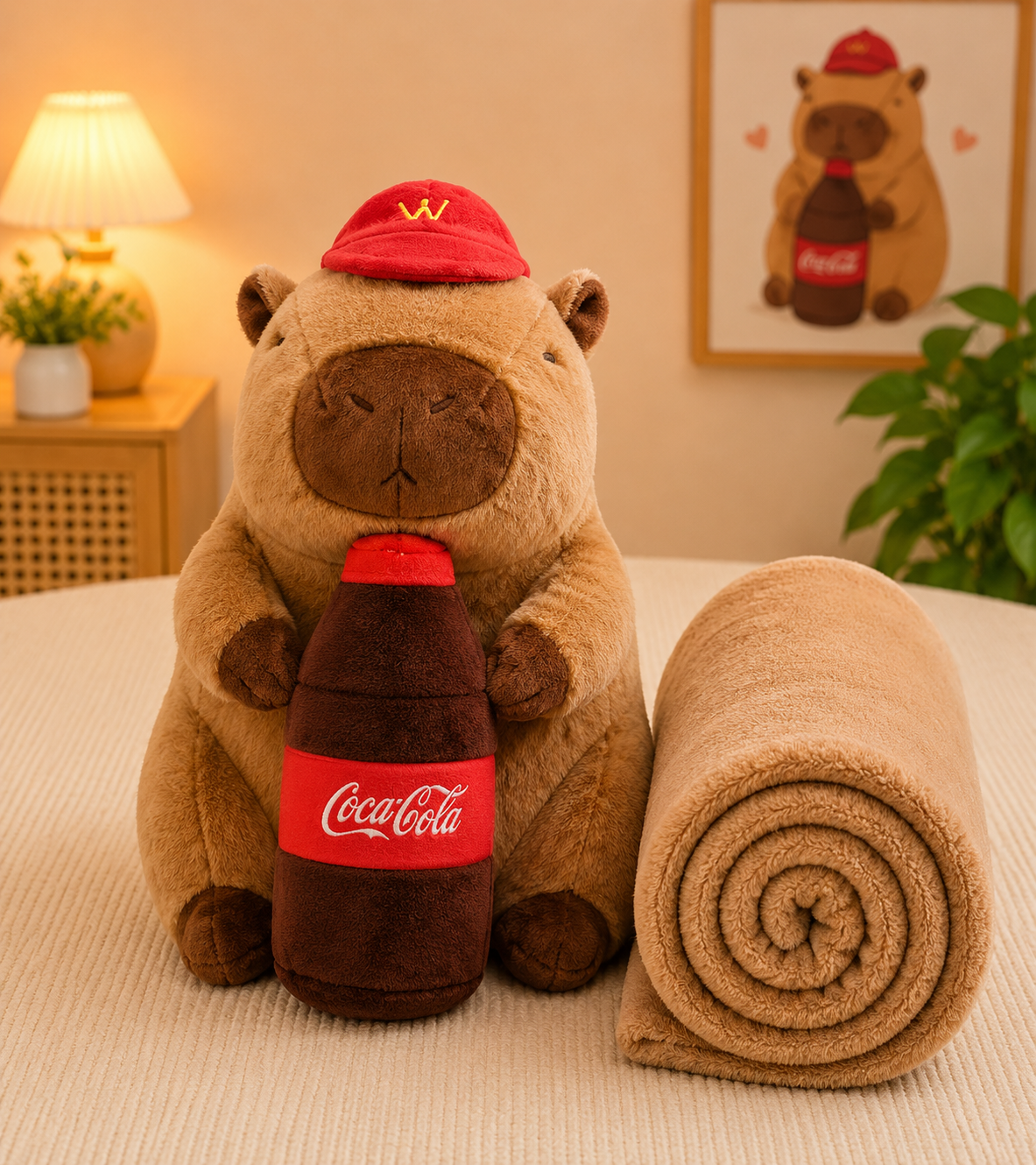 Peluches con Cobija