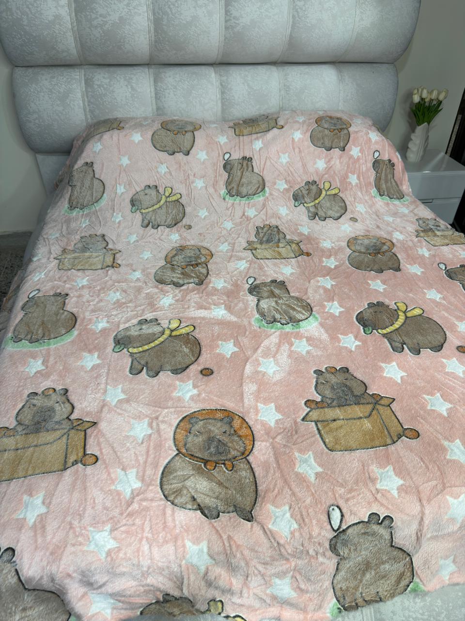 COBIJA OVEJERA ESTAMPADA