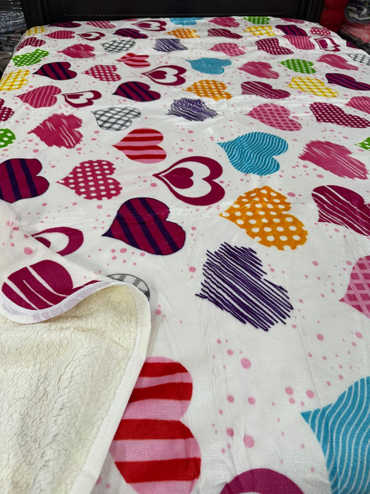 COBIJA OVEJERA ESTAMPADA