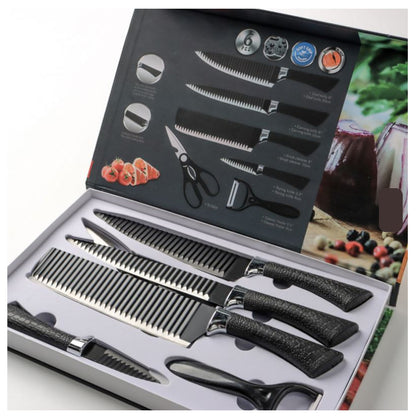 CasaChef Duo™ - Juego de Cubiertos en Base forma de Huevo Mas juego de Cuchillos