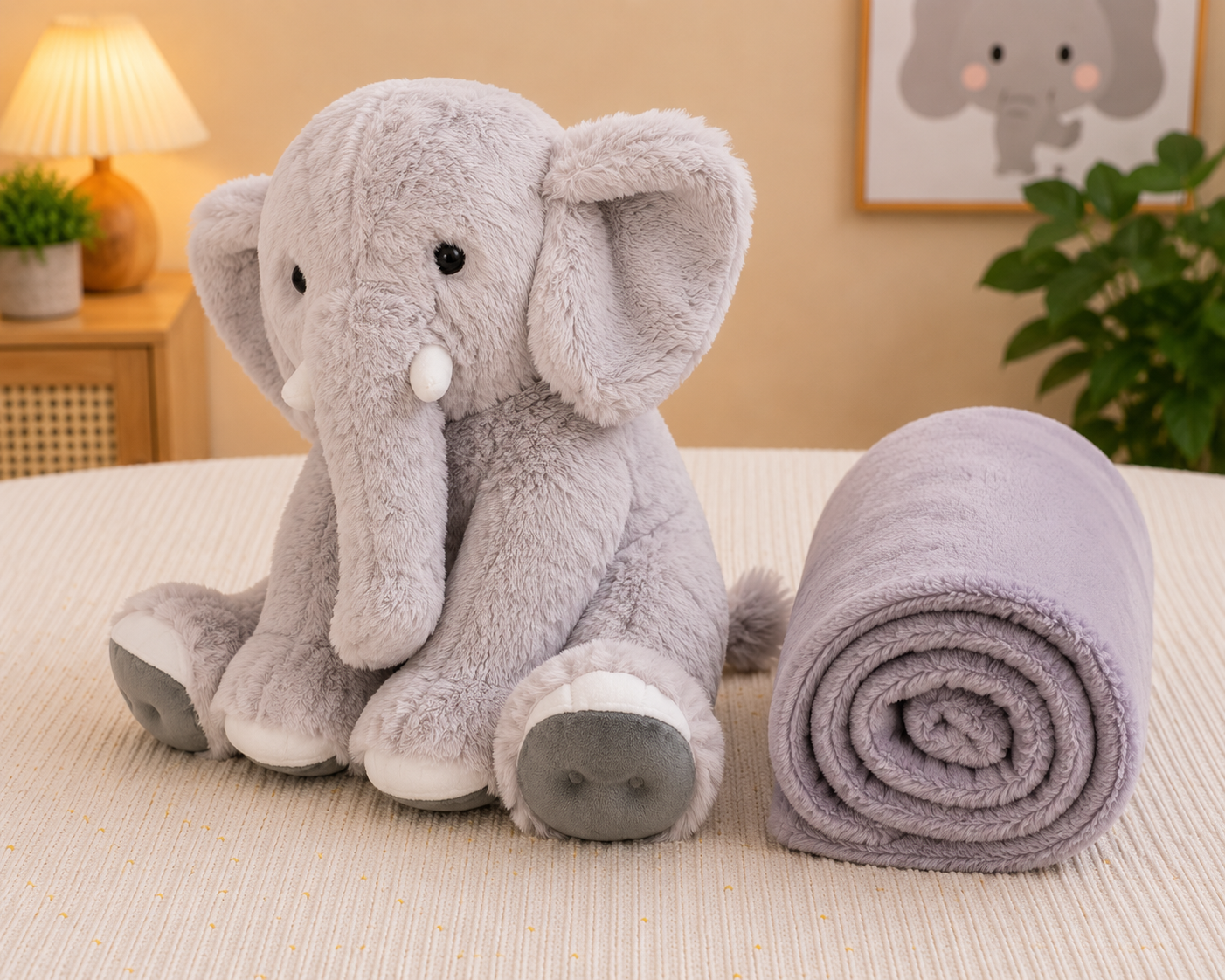 Peluches con Cobija