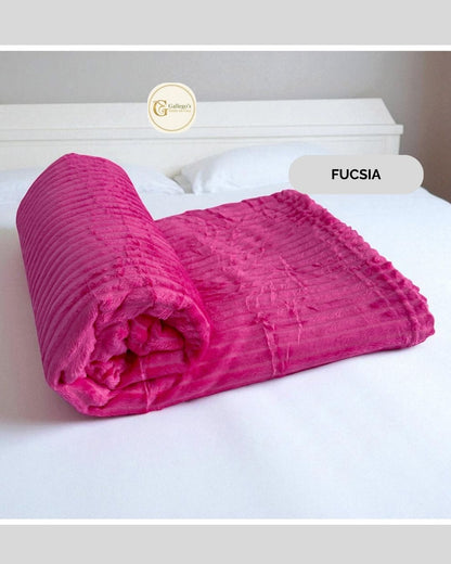 Cobija Acanalada Piel de Conejo