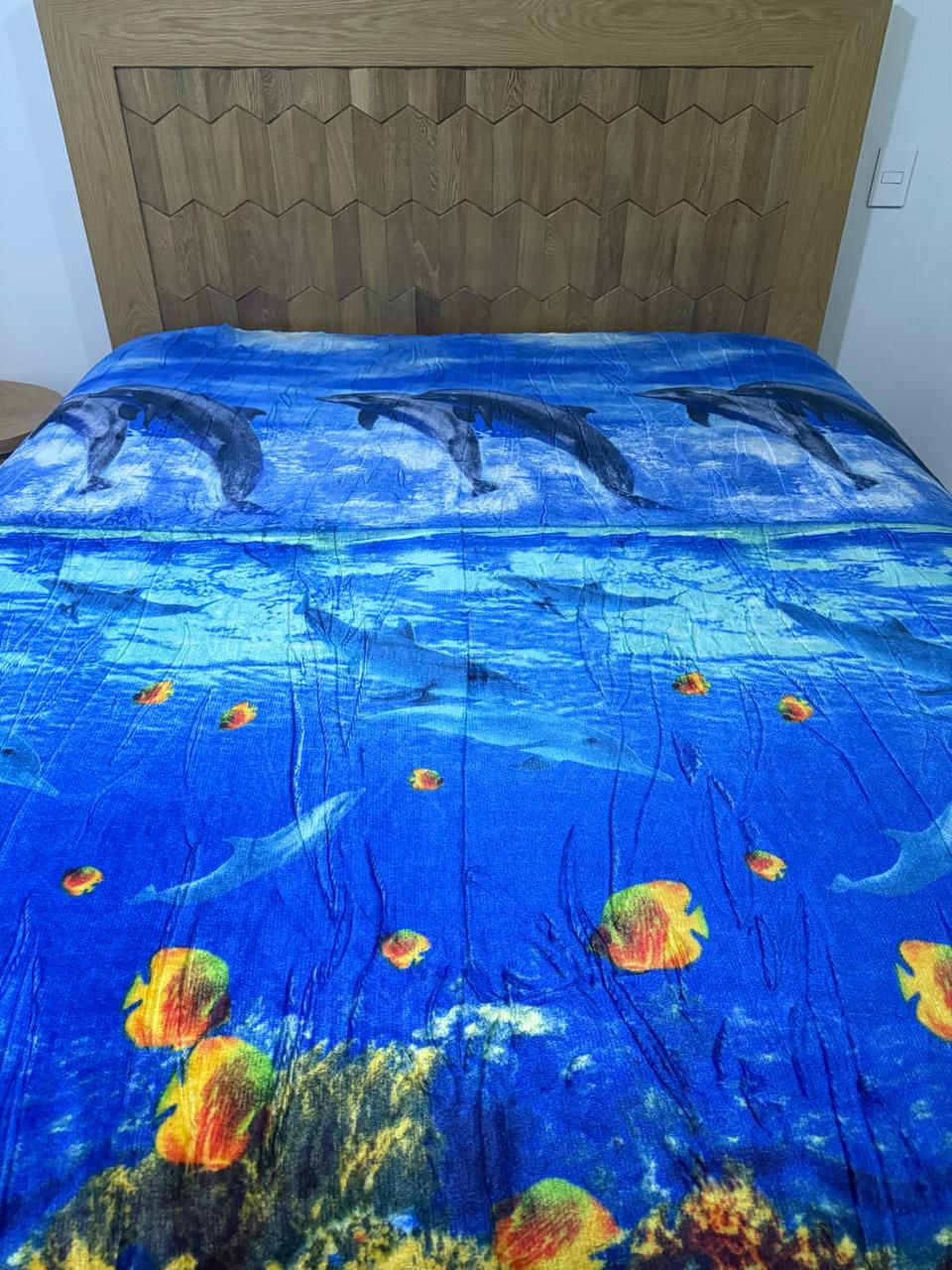 Cobijas Piel De Cisne con Estampado