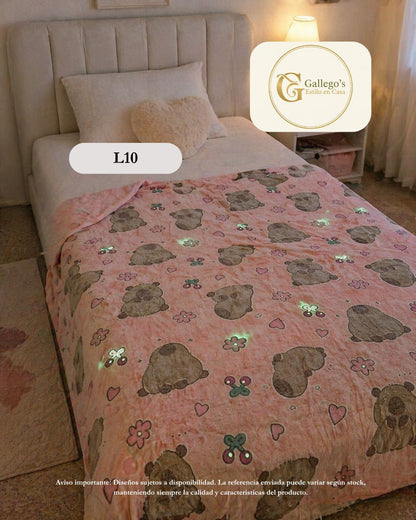Cobija Luminosa Estilo Ovejero
