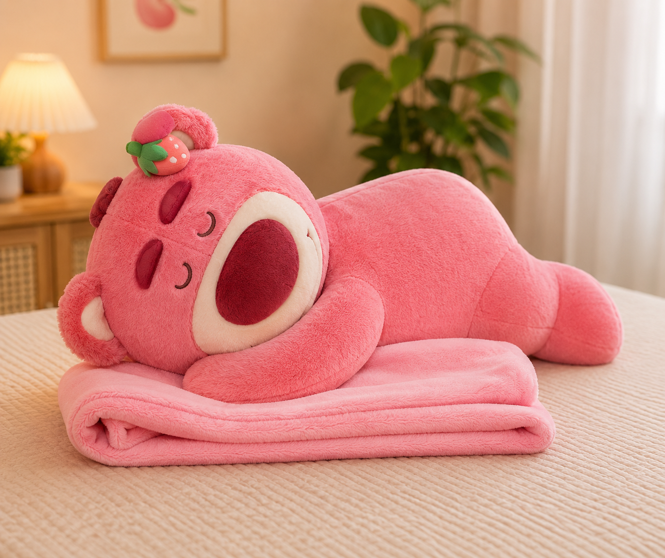 Peluches con Cobija