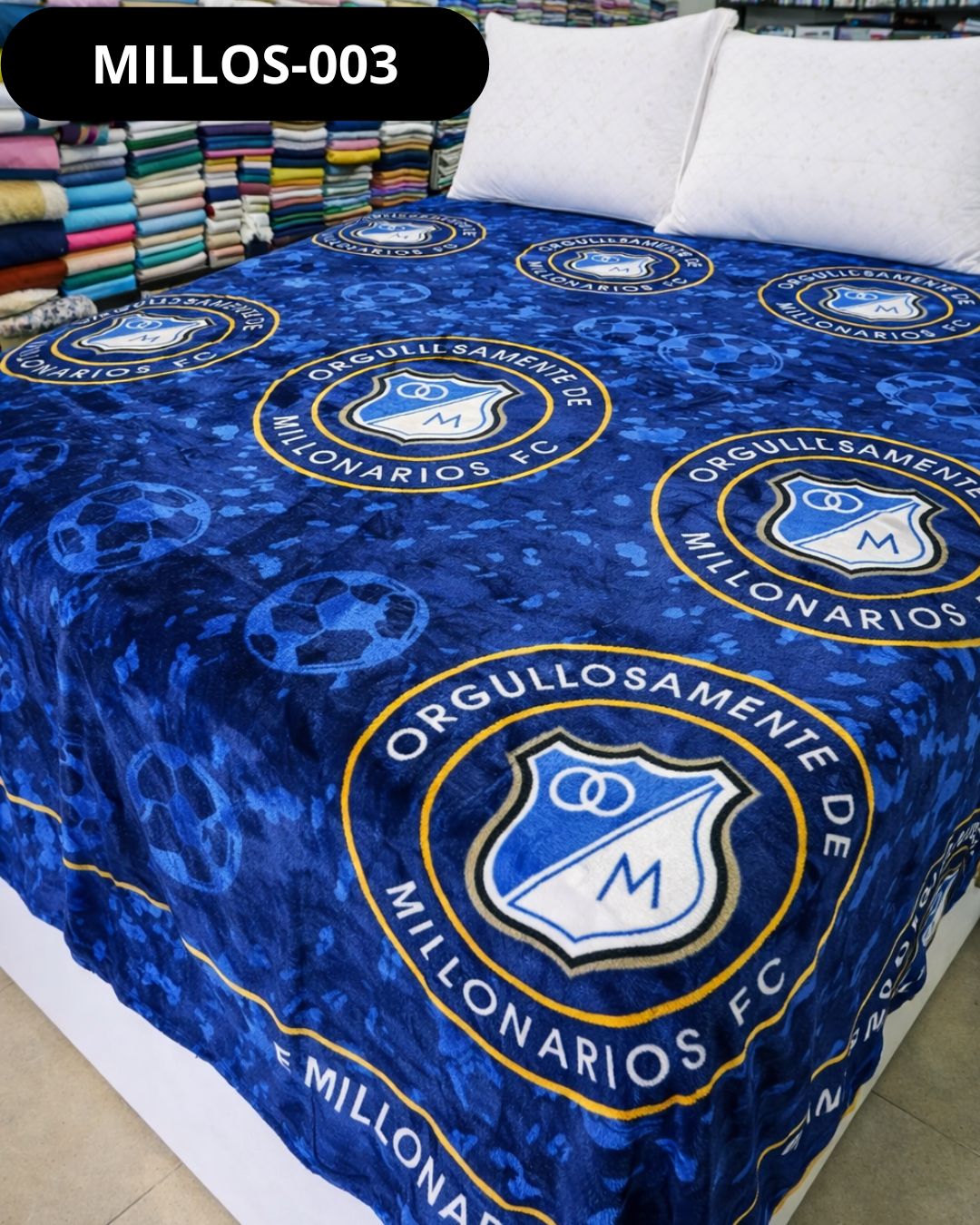 🌟 Cobija Deportiva Piel de conejo, con Diseños Deportivos ⚽