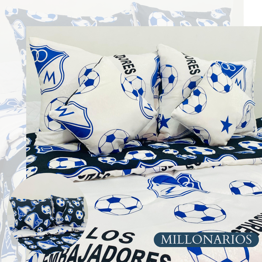 Edredon equipos de futbol