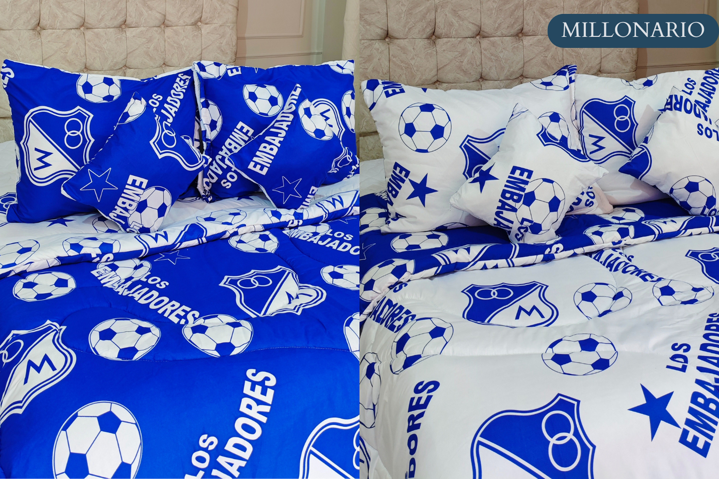 Edredon equipos de futbol