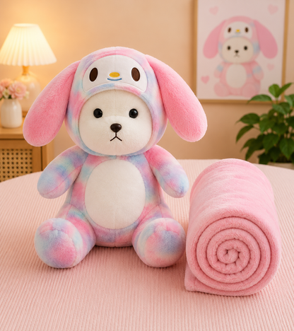 Peluches con Cobija