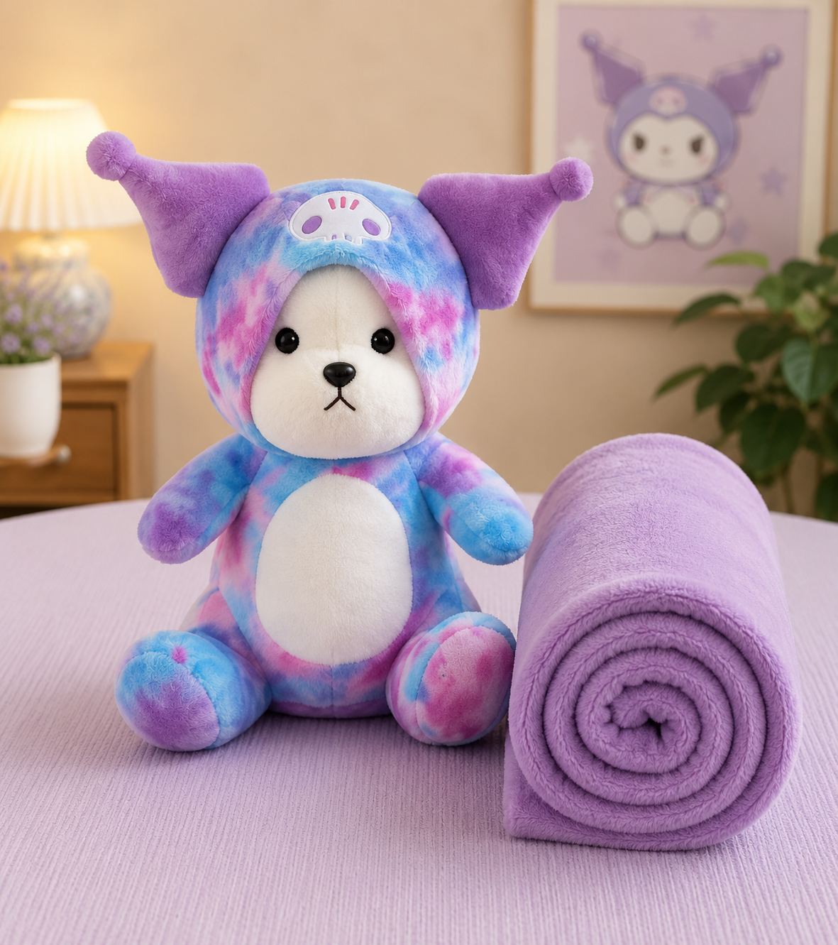 Peluches con Cobija