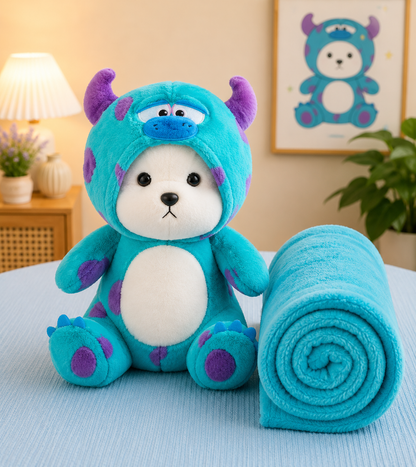 Peluches con Cobija