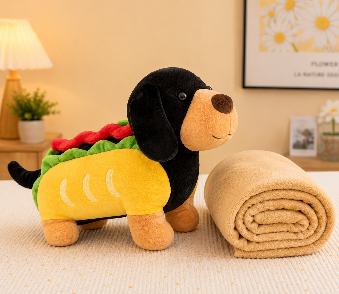 Peluches con Cobija