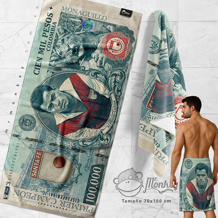 Toalla Playera Deportiva (Microfibra)