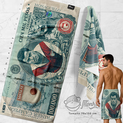 Toalla Playera Deportiva (Microfibra)