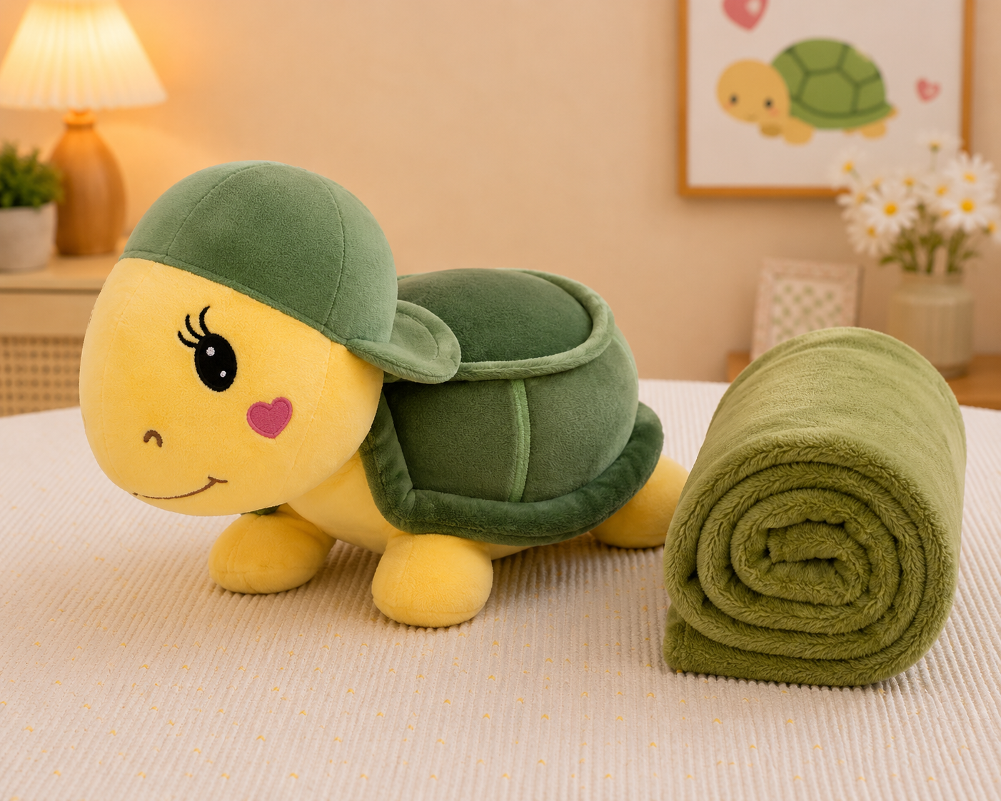 Peluches con Cobija