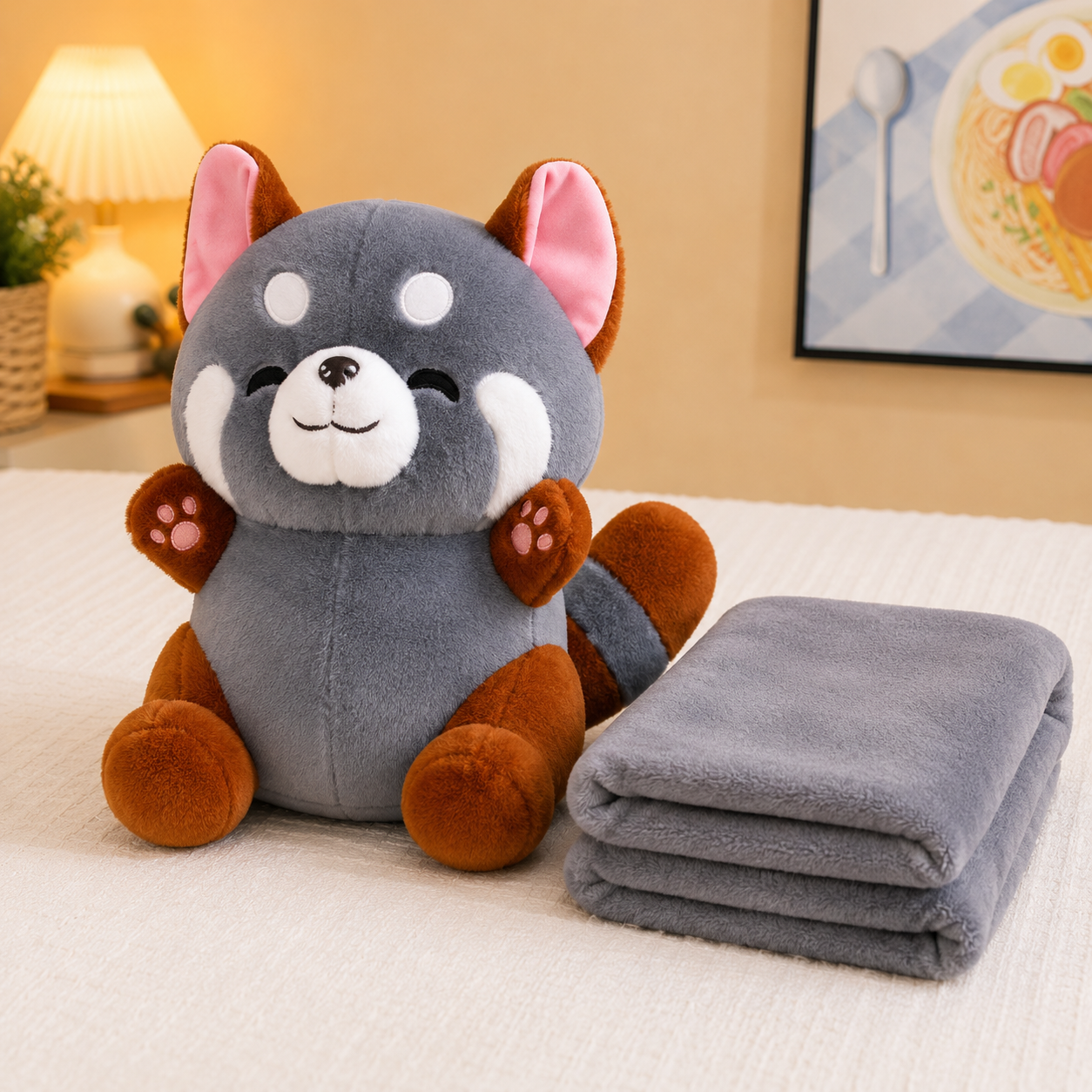 Peluches con Cobija